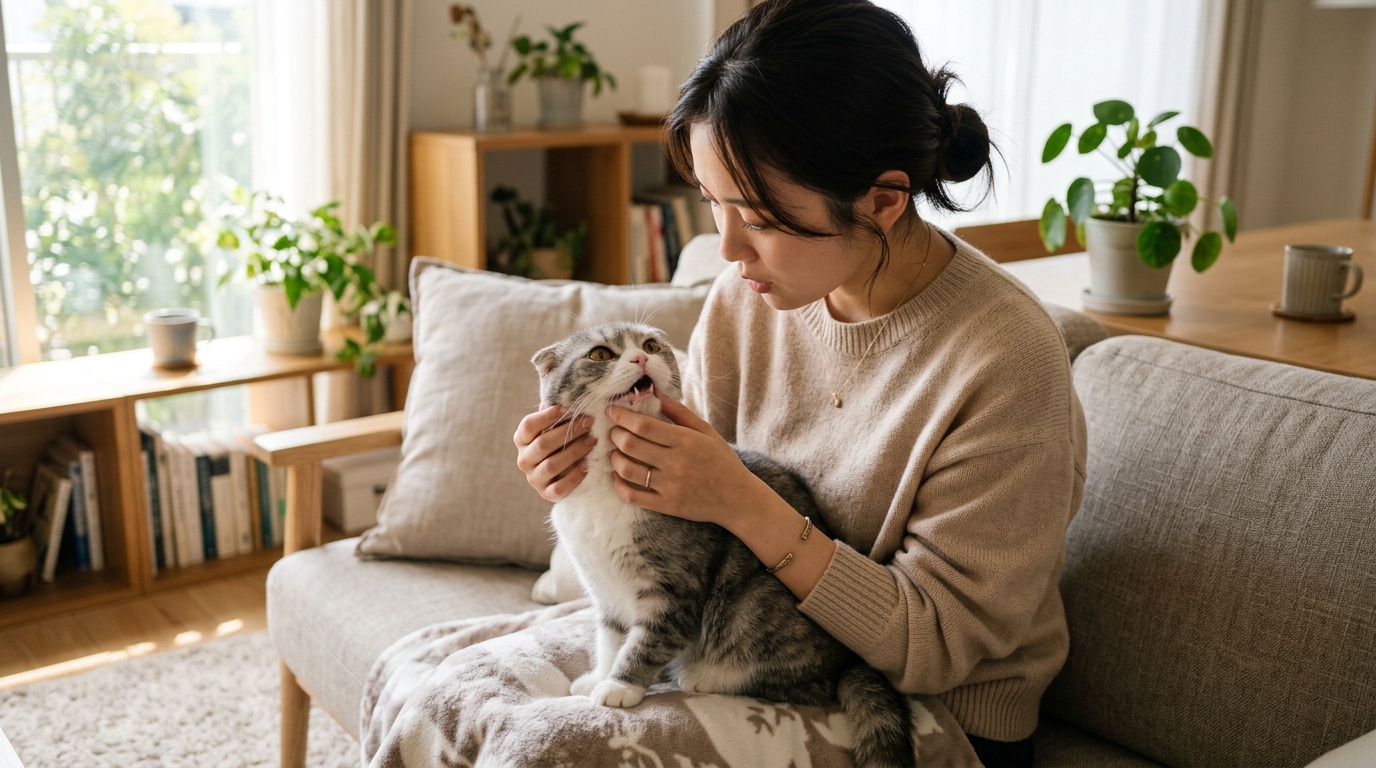 猫の口臭が気になる…原因と自宅でできるデンタルケア - 1