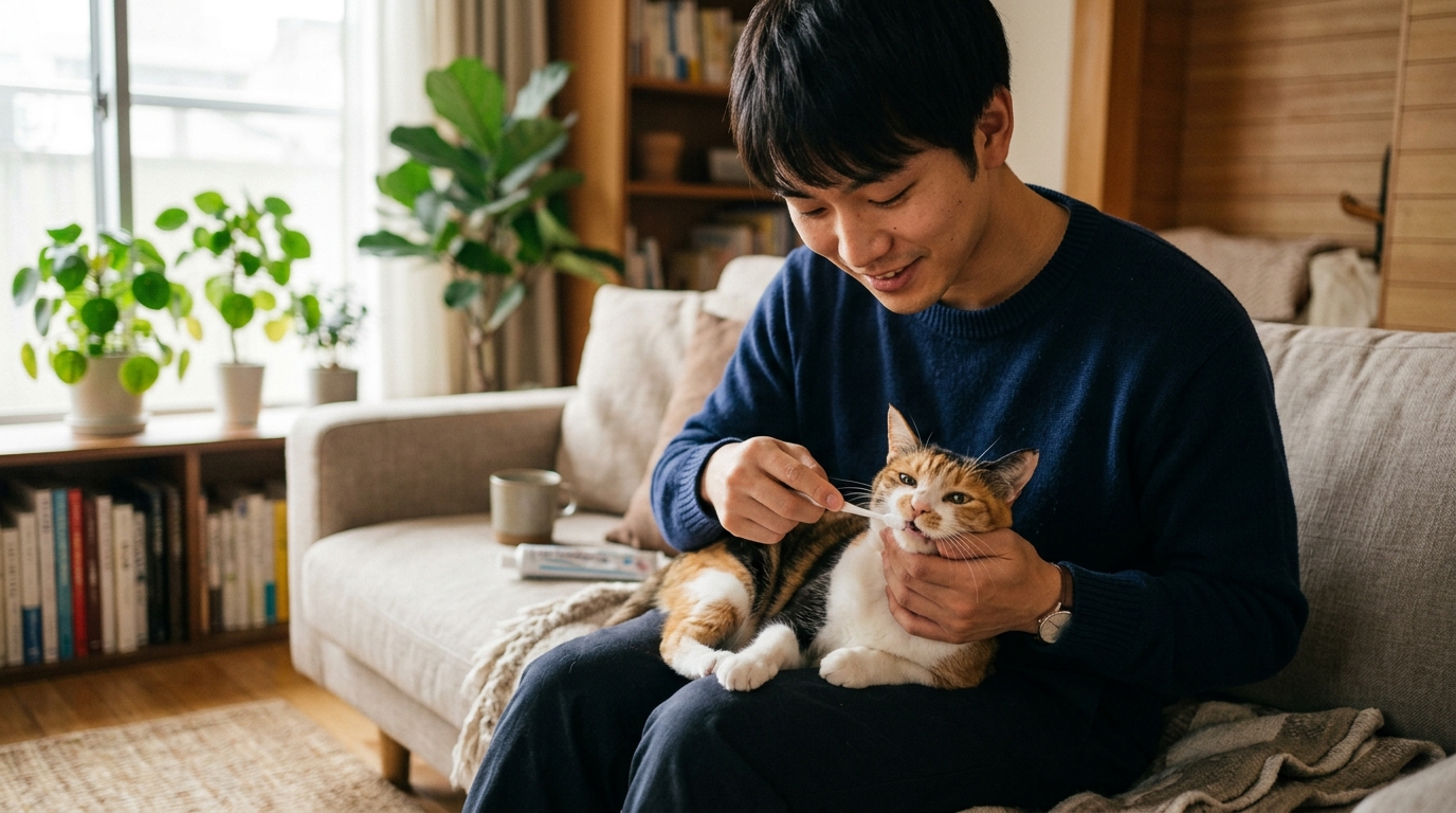 猫の口臭が気になる…原因と自宅でできるデンタルケア - 3