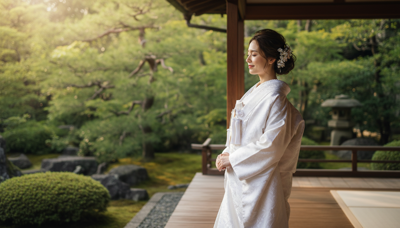 白無垢 ナチュラル コーデ - 1