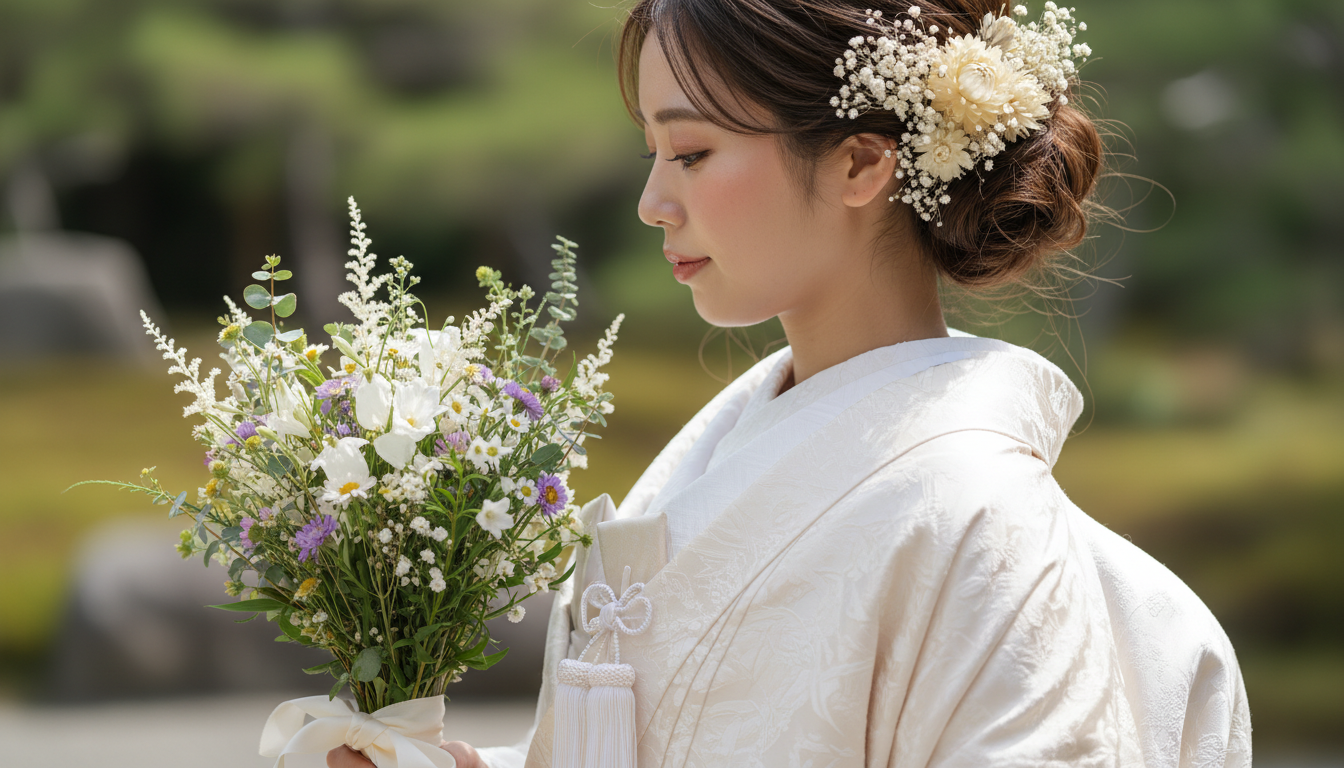 白無垢 ナチュラル コーデ - 2