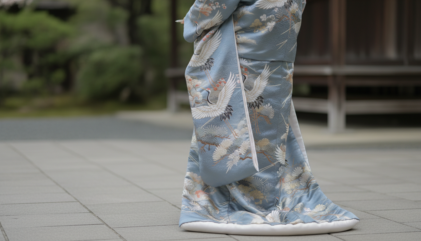 くすみ色 色打掛 - 2