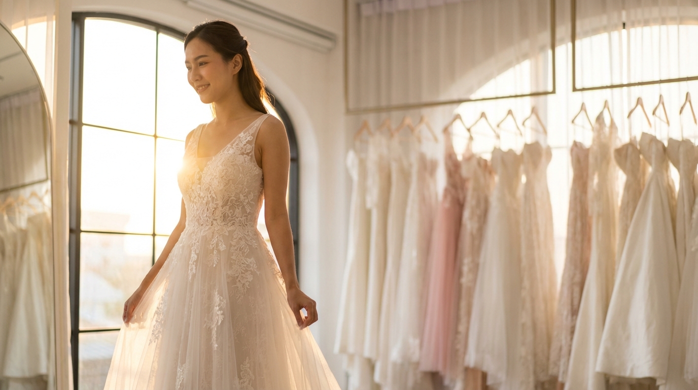 ウェディングドレス 相場 - 1