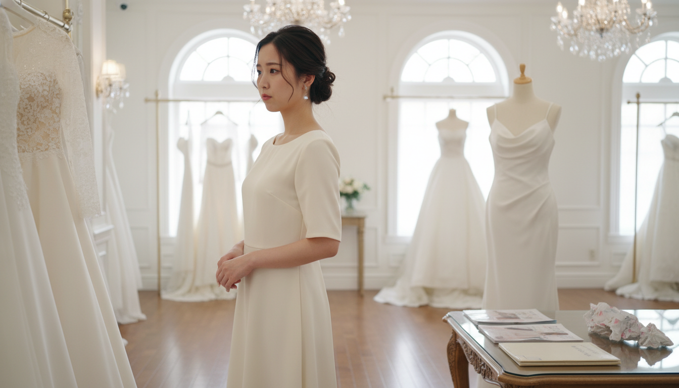 持ち込み料あり vs なし 結婚式 ウェディングドレス - 1